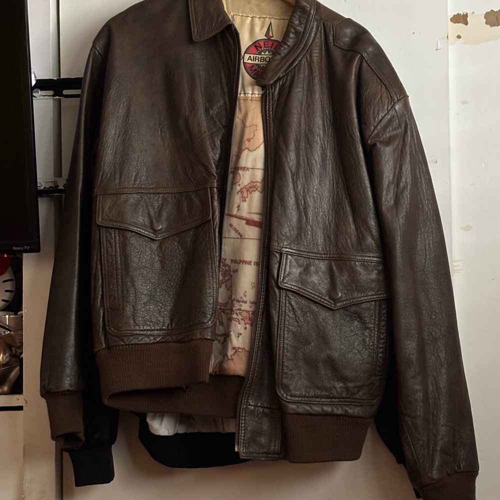 Vintage Brown Neil Martin Leather Jacket